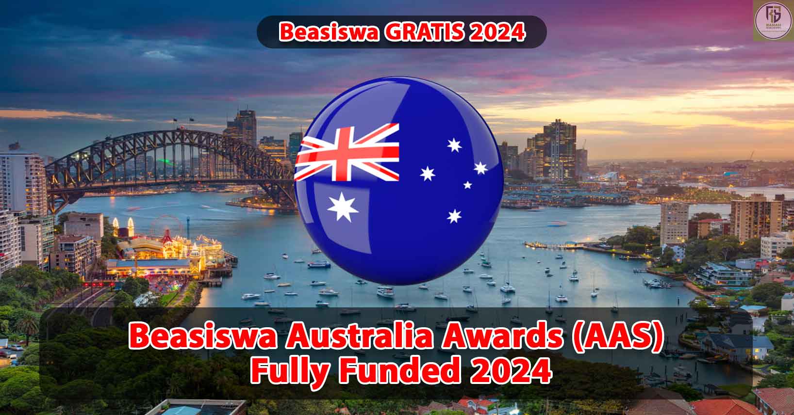 Beasiswa Australia Awards (AAS) Fully Funded 2024 - Ranah Beasiswa